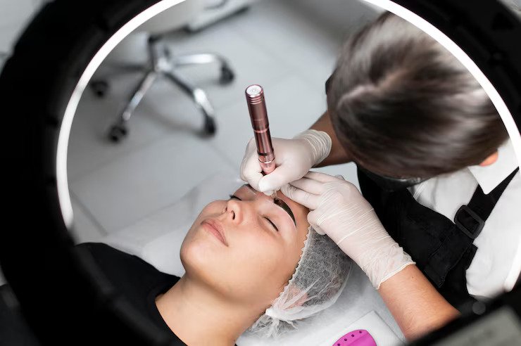 Face Threading Image